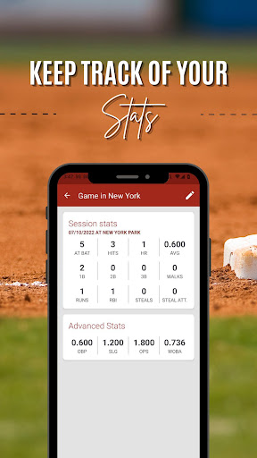 Baseball Companion Stats track ekran görüntüsü