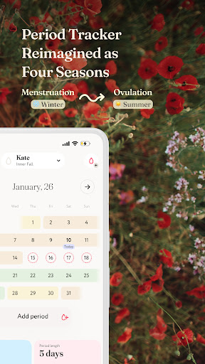 Mia: AI Period & Cycle Tracker ekran görüntüsü