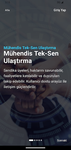Mühendis Tek-Sen Ulaştırma ekran görüntüsü