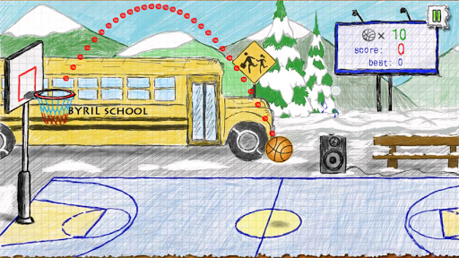 Doodle Basketball ekran görüntüsü