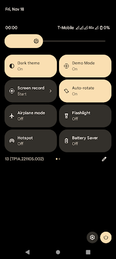 Demo Mode Settings ekran görüntüsü