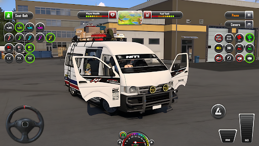 City Van Driver Game Simulator ekran görüntüsü
