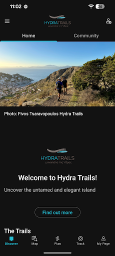 Hydra Trails - Hiking Guide ekran görüntüsü