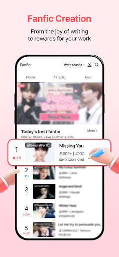 FanPlus: Idol Vote & Community ekran görüntüsü