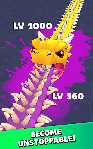 Snake Rush: Clash Battle 3D ekran görüntüsü