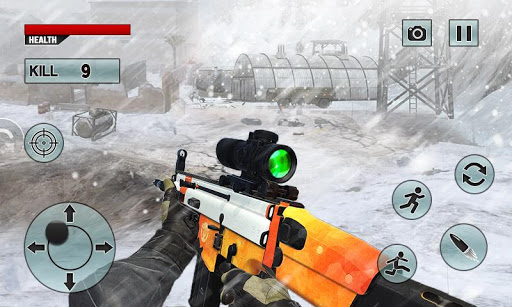 Snow Commando Shooting Games ekran görüntüsü