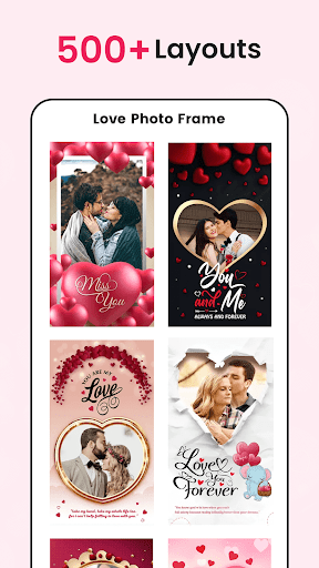 Love photo frames ekran görüntüsü