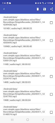 Simple Recorder (BlackBox) ekran görüntüsü