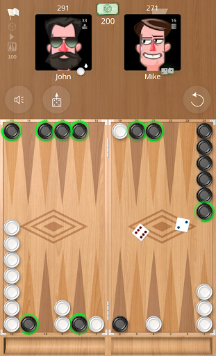 Backgammon Online ekran görüntüsü