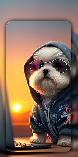 Dog Wallpaper & Cute Puppy 4K ekran görüntüsü