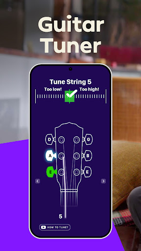 Guitar Tuner - Simply Tune ekran görüntüsü