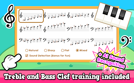 5-Finger Piano Trainer ekran görüntüsü