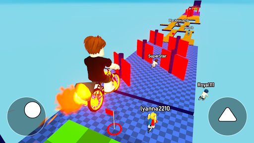 Obby bike: Parkour Adventure ekran görüntüsü