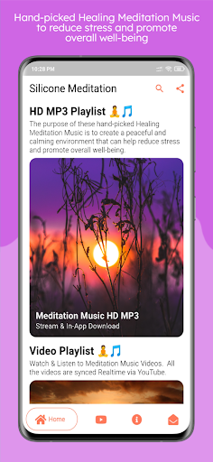 Healing Meditation Music ekran görüntüsü