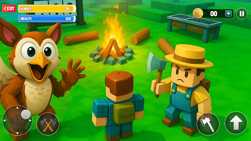 Survive Nights in Blox Forest ekran görüntüsü