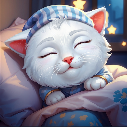 Kitty Bedtime Activities Games