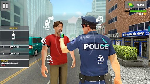 Patrol Police Officer Games 3d ekran görüntüsü