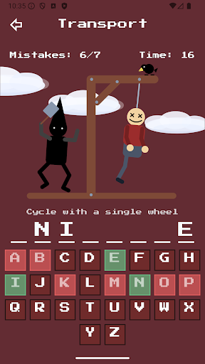 Hangman: Word Puzzle ekran görüntüsü