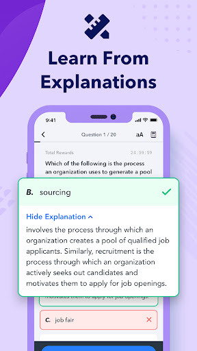 HRCI Exam Prep: PHR & SPHR ekran görüntüsü