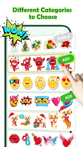 Stickers App ekran görüntüsü