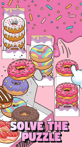 Donut Sort Jam! ekran görüntüsü