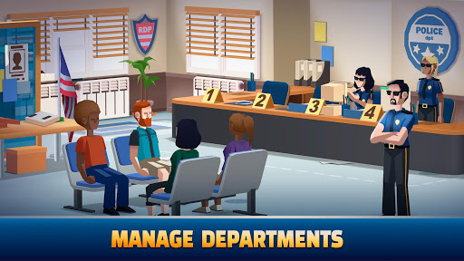 Idle Police Tycoon - Cops Game ekran görüntüsü