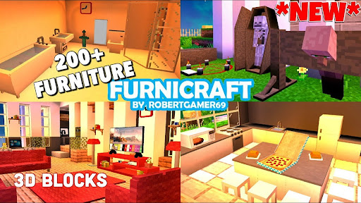Furniture Addons Minecraft PE ekran görüntüsü