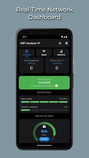 WiFi Analyzer PI: WiFi Scanner ekran görüntüsü