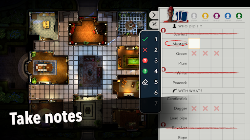 Cluedo Companion ekran görüntüsü
