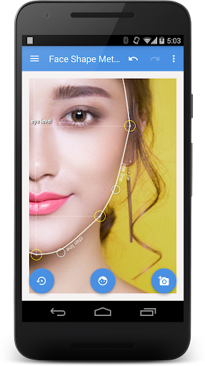 My Face Shape Meter and frames ekran görüntüsü