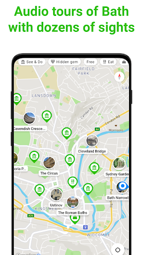 Bath Audio Guide by SmartGuide ekran görüntüsü