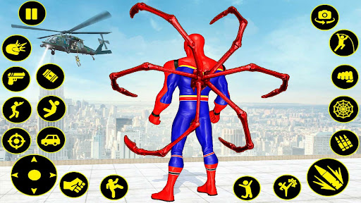 Robot Spider Hero Spider Games ekran görüntüsü