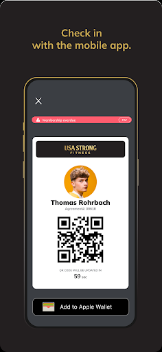 USA STRONG FITNESS ekran görüntüsü