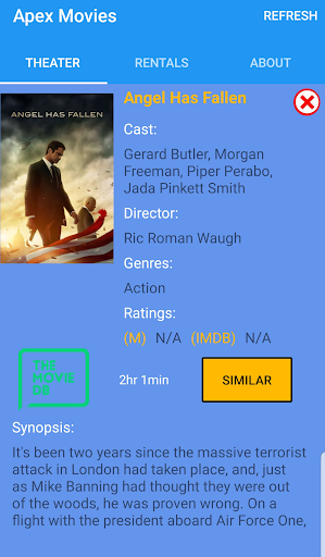 APEX Movies ekran görüntüsü