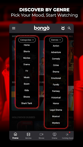 Bongo: Movies, Series & Shows ekran görüntüsü