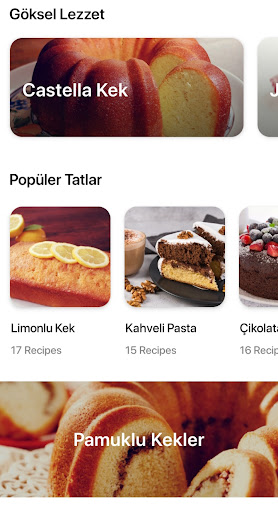 Kek Tarifleri - Kolay Karışım ekran görüntüsü