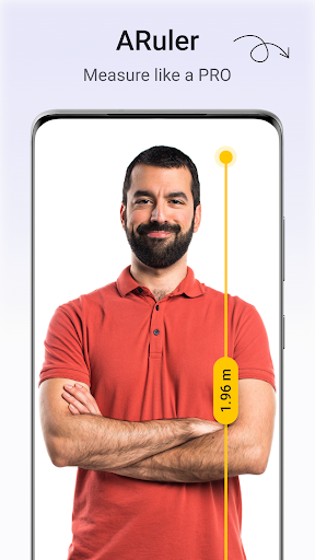 AR Ruler App: Cetvel, Ölçüm ekran görüntüsü