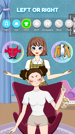 Left or Right: Star Girl Style ekran görüntüsü