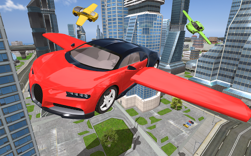 Flying Car Games Car Simulator ekran görüntüsü
