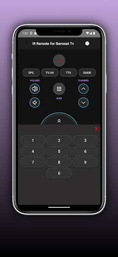 Remote for Iberosat tv ekran görüntüsü