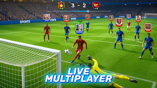 Soccer Clash: Football Game ekran görüntüsü