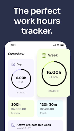 Time Clock: Easy Tracker ekran görüntüsü