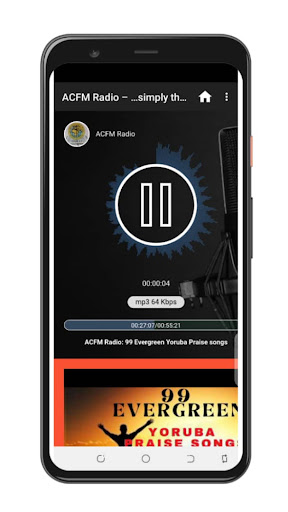 ACFM Radio ekran görüntüsü