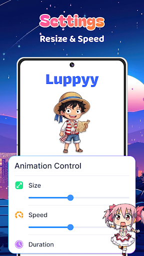 Live Anime Shimeji Screen Pets ekran görüntüsü