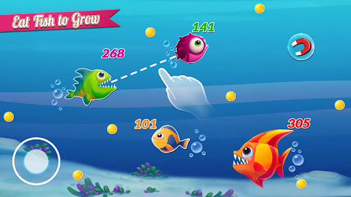 Fish.IO Fish Games Shark Games ekran görüntüsü