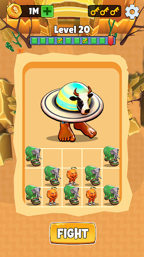 Monster Merge: Battle War Game ekran görüntüsü