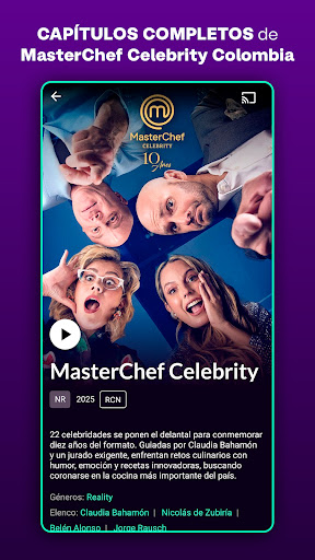 Canal RCN ekran görüntüsü