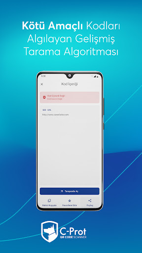 C-Prot QR Code Scanner ekran görüntüsü