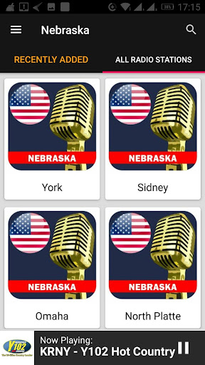 Nebraska Radio Stations - USA ekran görüntüsü