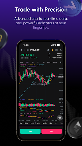 AscendEX: Kripto Para Ticaret ekran görüntüsü